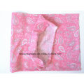 OEM Produce Customized Logo Printed Microfiber Sports Girl′s Pink Paisley Promotional Headwear Buff